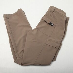 King's XKG Pants Mens 34x31 Beige Stretch Hiking Hunting Outdoor Zip Pockets